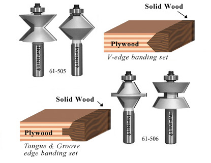Finish your plywood, particle board or MDF projects with a real hardwood edge banding