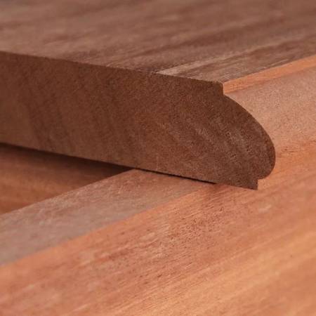 Create a stunning edge profile on tabletops and other wooden furniture with this Classical Bead router bit