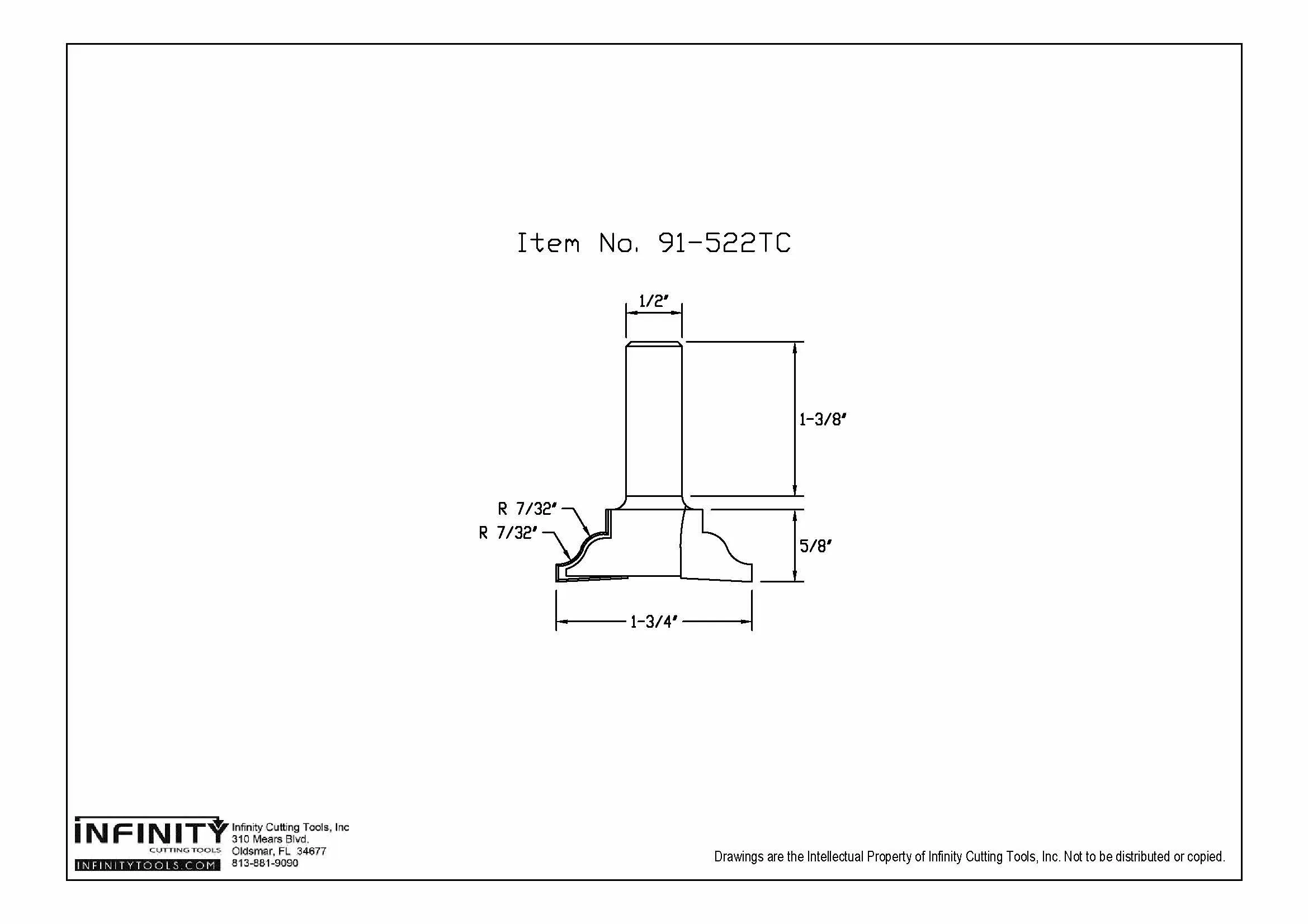 Ogee extended tenon bit to make stronger rail and stile doors