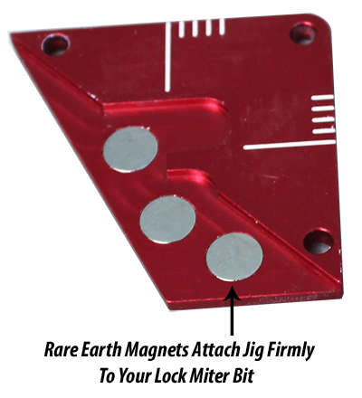 Set up perfect-fitting lock mitre joints in minutes, without frustration or wasted wood