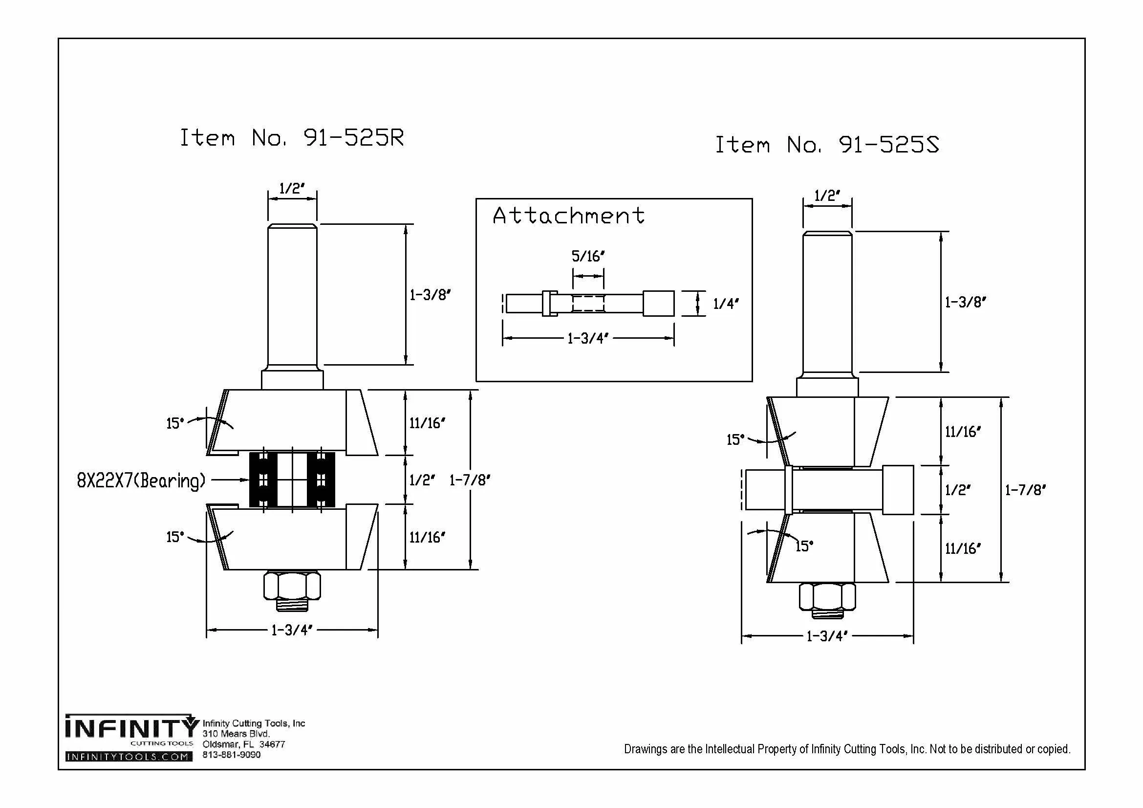 Shaker rail and stile router bits for door making